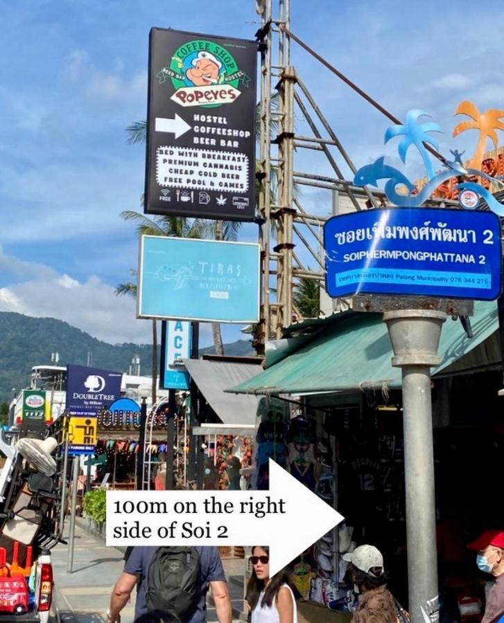 Popeyes Hostel Patong Exterior foto